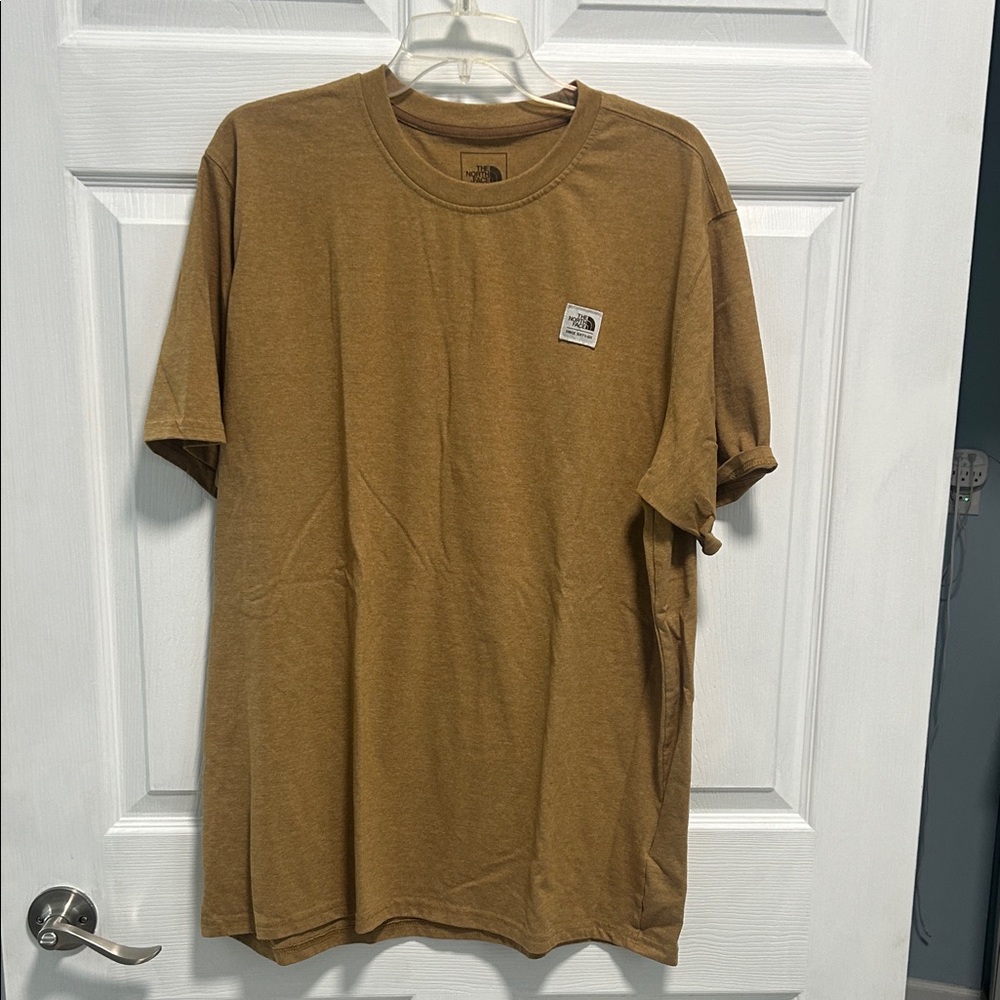 The North Face Men's Tan Short Sleeve Tee